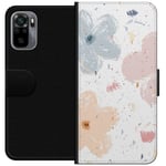 Tegnebogsetui til Xiaomi Redmi Note 10S med Blomster motiv