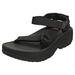 Teva Hurricane Xlt2 Ampsole Womens Black Platform Sandals - 8 UK