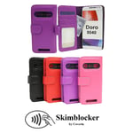 Skimblocker Plånboksfodral Doro 8040 Svart