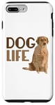 Coque pour iPhone 7 Plus/8 Plus Dog Life - I Love Pets - Messages amusants et motivants