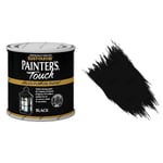 Rust-Oleum Painters Touch Black Gloss Paint 250ml Toy Safe