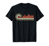 Vintage Liverpool Sunset Cityscape Retro Skyline T-Shirt