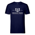 T-Shirt Homme Col Rond Wayne Entreprises Geek Jeux Video Serie Film