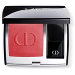 DIOR Rouge Blush Kompakt rouge med spejl og børste Skygge 999 (Satin) 6 g