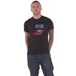 AC/DC Men's Razors Edge T-Shirt S Black (Black Black)