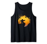 Kung Fu Panda Po Tai Chi Sunset Silhouette Tank Top