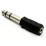 Audio onverter Practical DJ Stereo Adapter Headphone HIFI Accessory sy Install Jack Studio 6.5 To 3.5mm Female Portable