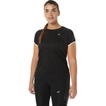 ASICS Femme Icon Top T Shirt, Performance Black, M EU