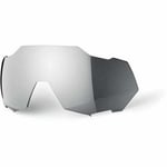 100% Speedtrap Replacement Glasses / Sunglasses Lens Hiper Silver Mirror