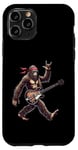 Coque pour iPhone 11 Pro Retro Bigfoot Rock Music Men Kids Women Funny Bigfoot Rock