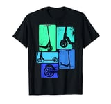 Stunt Scooter Retro Boys & Kids T-Shirt