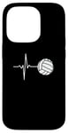 iPhone 14 Pro Volleyball Volleyball Player Heartbeat Volleyball Lover Case