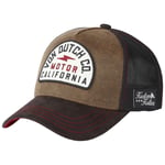 Casquette coupe trucker Von Dutch marron avec filet