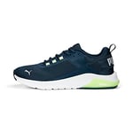 PUMA Homme Electron E Basket, Dark Night Cool Light Gray Fast Yellow, 37 EU