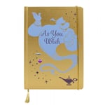 DISNEY ALADDIN GENIE AS YOU WISH A5 NOTEBOOK NOTE PAD SCHOOL BOOK