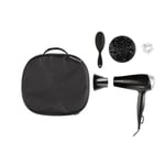 Coffret sèche-cheveux Style Edit Remington D3171GP – 2200W - Vanity de rangement,Diffuseur, Brosse plate et Chouchou en soie