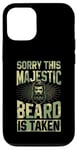 Coque pour iPhone 12/12 Pro Sorry This Majestic Beard Relation Status Beard