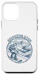 Coque pour iPhone 12 mini Brighton Utah Snowboard Snowboarder