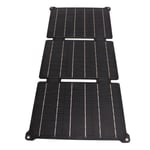 21W 5V 12V ETFE Foldable Solar Panel Charger Portable Phone Power Bank SL