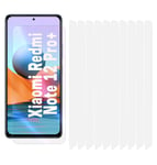 10x Clear LCD Screen Protector Cover Guards for Xiaomi Redmi Note 12 Pro+