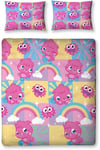 Moshi Monsters Double Bed Duvet Cover Set Reversible Bedding Set Kids