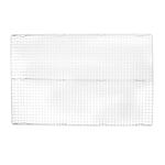 Vogue Extra Large Heavy Duty Cake Pastry Loaf Wire Cooling Tray Rack, Size: 635 x 406mm, Stainless Steel Patisserie Grid, Commercial Restaurant Bakery Café or Home Kitchen Use | J810