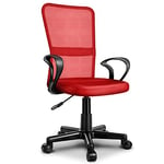 TRESKO® Chaise Fauteuil siège de Bureau Ergonomique, avec accoudoirs, Lift SGS contrôlé