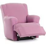 ECOMMERC3 Housse de Fauteuil Pieds Ensemble de Relaxation bi-élastique en Une Seule pièce - Housse de canapé Pieds Ensemble Relax Couleur Rose Ajustement Mousse de Fixation