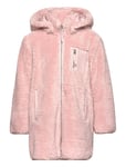 Kids Only Kognewsascha Sherpa Hood Jacket Cp Otw Rosa