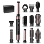 Cecotec Brosse Soufflante avec 14 Têtes, Technologie Coanda CeramicCare 12in1 AirGlam Noir. Brosse Chauffante 1400W, Moteur Numérique, Éliminateur de Frisottis, 3 Températures