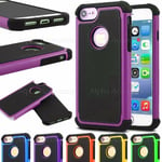 For Iphone 8 / 8 + Defender Rugged Case Cover Hard Silicon Shock Proof Builders