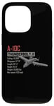 Coque pour iPhone 13 Pro Avion américain A-10C Thunderbolt II