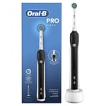 Oral-B Pro 1 Clean Cross Action Rechargeable Electric Toothbrush - Black