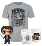 Funko Pop! & Tees (Adult): Harry Potter - Harry Potter Vinyl Figure and T-Shirt (M)