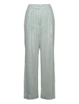 Sequins Low Waist Pants Bottoms Trousers Wide Leg Silver ROTATE Birger Christensen