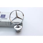 Mercedes-Benz huvstjärna Emblem OEM A2218800086 Silver