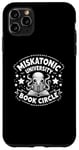 Coque pour iPhone 11 Pro Max Miskatonic University Book Circle, livre d'horreur Cthulhu