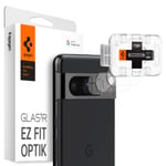 Spigen Google Pixel 8 Pro Kameran suoja Glas.tR EZ Fit Optik Crystal Clear 2-pakkaus