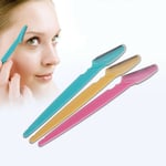 Facial Eyebrow Razor Trimmer Shaper Shaver Blade Knife Hair Remo Pink