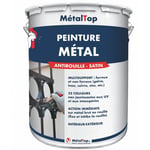 Metaltop - Peinture Metal - Pot 1 l - 9003 - Blanc de sécurité