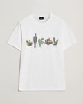 PS Paul Smith Cactus Line Up Printed T-Shirt White