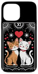 iPhone 13 Pro Max Tarot Card Mystic Cats | The Lovers Valentines Day Couples Case