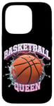 Coque pour iPhone 14 Pro Basketball Queen Joueur de basket-ball