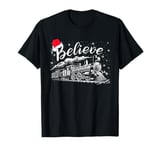 Christmas North Pole Polar Express All Abroad Xmas Santa T-Shirt