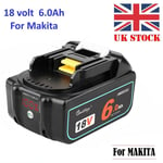 For Makita Battery BL1860 18V 6Ah Waitley power tool battery BL1840 BL1850 UK