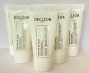 DECLEOR NEROLI BIGARADE HYDRATING NIGHT BALM 2.5ml x 6 = 15ml NEW SAMPLE SIZES