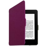 OCIODUAL fodral med magnetisk lock för Kindle Paperwhite 3-2-1 Gen.7-6-5 Lila