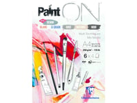 Clairefontaine Painton Multi-Techniques, Konstpapper, 250 G/M ^, 24 Ark