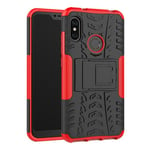 Xiaomi Mi A2 Lite Heavy Duty Case Red