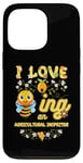 iPhone 13 Pro I Love Beeing An Agricultural Inspector Bee Lover Profession Case